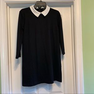 Forever 21 Wednesday Adams goth dress